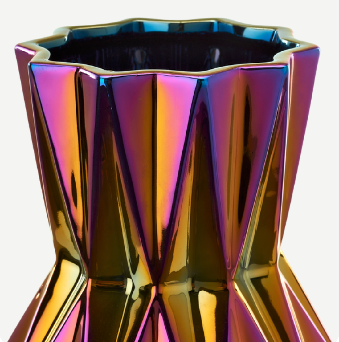Oily folds vaas - S