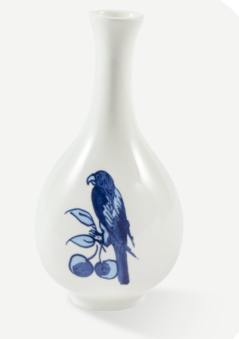 Small bird vaas groen - Rijksmuseum editie
