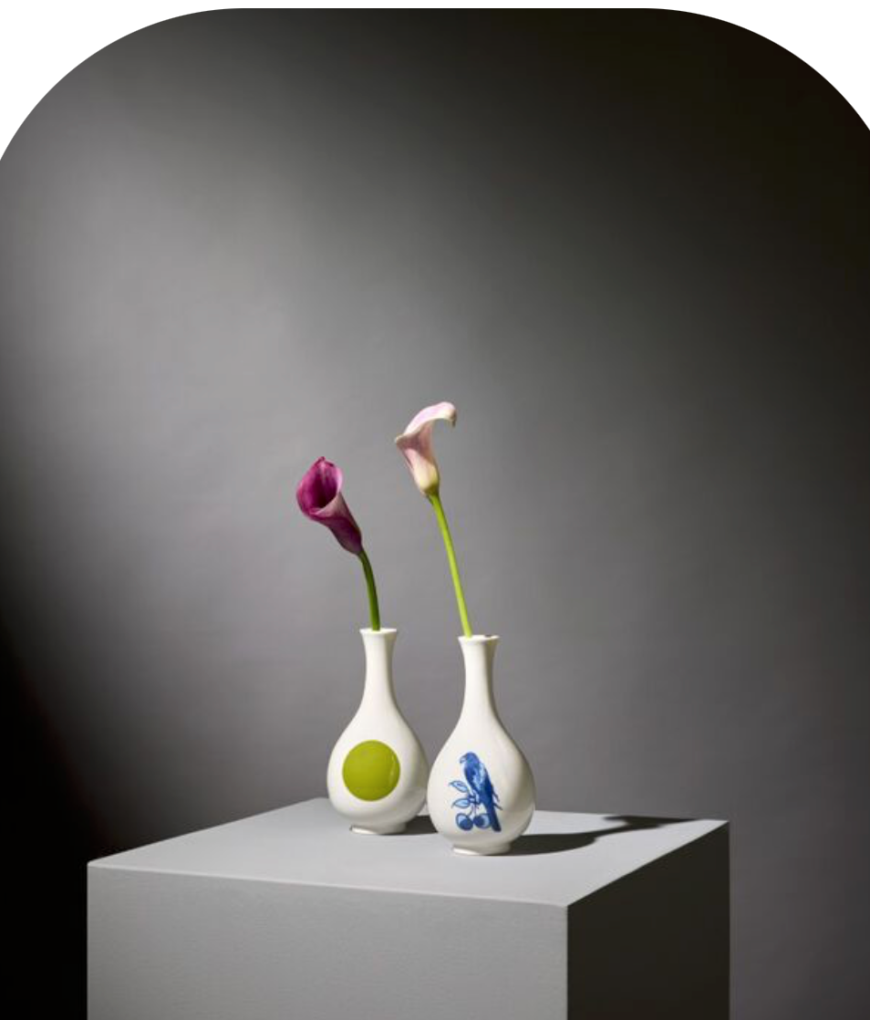 Small bird vaas groen - Rijksmuseum editie