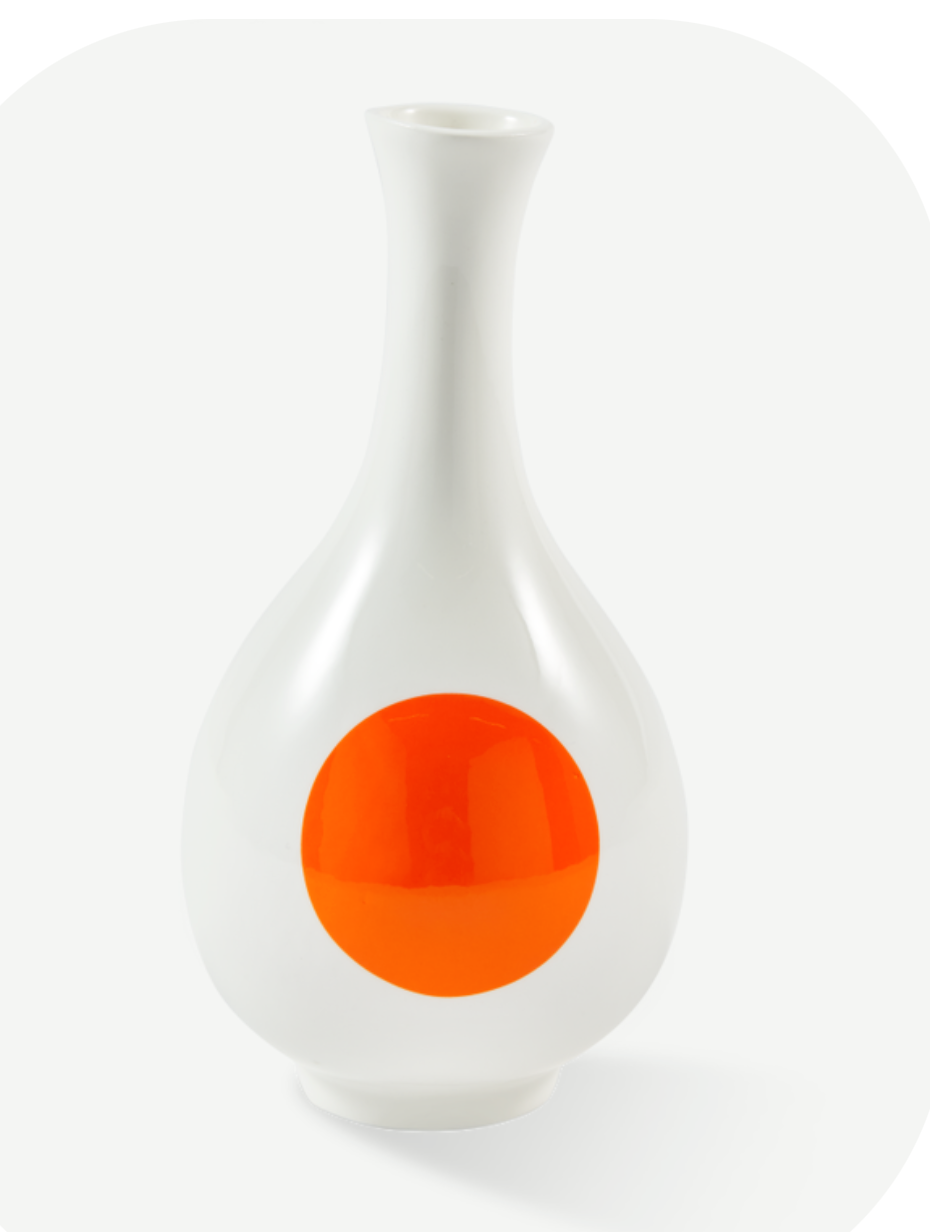 Small Bird vaas oranje - Rijksmuseum editie